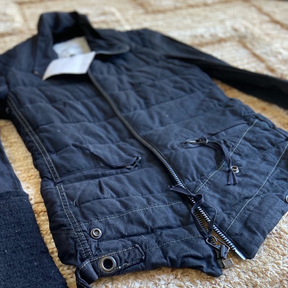 NWOT Greg Lauren black jacket -1/XS - Picture 4 of 7
